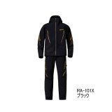 ≪'24年3月新商品！≫ シマノ ネクサス ゴアテックス レインスーツ RA-101X ブラック 3XLサイズ [3月発売予定/ご予約受付中]