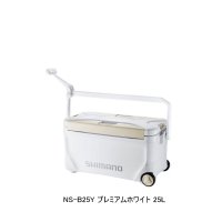 ≪'24年4月新商品！≫ シマノ スペーザ プレミアム キャスター NS-B25Y プレミアムホワイト 25L [4月発売予定/ご予約受付中]