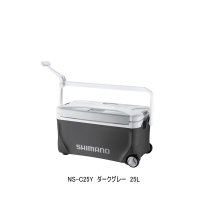 ≪'24年4月新商品！≫ シマノ スペーザ リミテッド キャスター NS-C25Y ダークグレー 25L [4月発売予定/ご予約受付中]