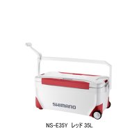 ≪'24年3月新商品！≫ シマノ スペーザ ライト キャスター NS-E35Y レッド 35L [3月発売予定/ご予約受付中]【大型商品1/代引不可】