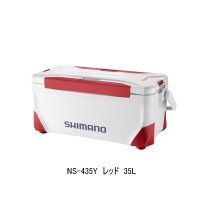 ≪'24年3月新商品！≫ シマノ スペーザ ライト NS-435Y レッド 35L [3月発売予定/ご予約受付中] 【大型商品1/代引不可】