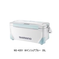 ≪'24年3月新商品！≫ シマノ スペーザ ライト NS-435Y Ｗインショアブルー 35L [3月発売予定/ご予約受付中] 【大型商品1/代引不可】