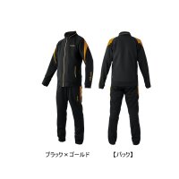 ≪'24年3月新商品！≫ がまかつ ライトクールスウェットスーツ GM-3733 ブラック×ゴールド Mサイズ [3月発売予定/ご予約受付中]