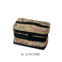 ≪'24年2月新商品！≫ アブガルシア タックルコンテナ コーティングカモ 5L 【返品不可】