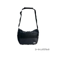 ≪'24年2月新商品！≫ アブガルシア ラウンドショルダーバッグ コーティングブラック 10L 【返品不可】