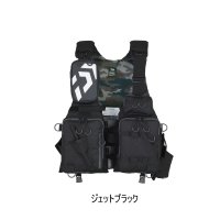 ≪'24年3月新商品！≫ ダイワ フロートゲームベスト DF-6224 ジェットブラック フリーサイズ