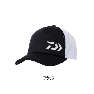画像1: ≪'24年4月新商品！≫ ダイワ クッションハーフメッシュキャップ DC-6424 ブラック キングサイズ