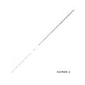 ≪パーツ≫ 黒鯛工房 カセ筏師 イカダ竿カスタム替え穂先 カスタム-V ACTION 3 〔全長 55.0cm〕