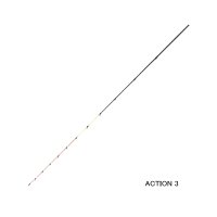 ≪パーツ≫ 黒鯛工房 カセ筏師 イカダ竿カスタム替え穂先 カスタム-V ACTION 3 〔全長 55.0cm〕
