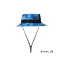 ≪'24年4月新商品！≫ ダイワ ハーフメッシュバケットハット DC-7824 オーシャンカモ フリーサイズ