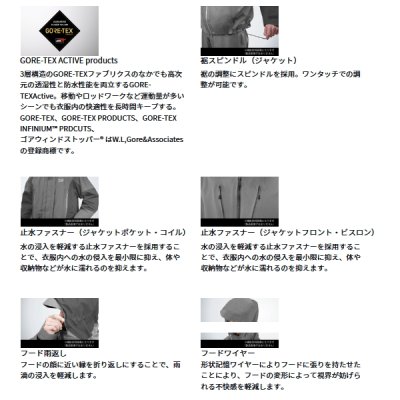 画像2: ≪'24年4月新商品！≫ ダイワ ゴアテックス アクティブ ストリームレインジャケット DR-1624J ライトベージュ Mサイズ