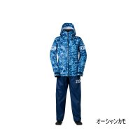 ≪'24年4月新商品！≫ ダイワ PUオーシャンライトレインスーツ DR-6023 オーシャンカモ Mサイズ