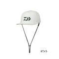 ≪'24年4月新商品！≫ ダイワ ボートフラットキャップ DC-6924 ホワイト フリーサイズ