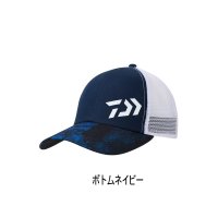 ≪'24年4月新商品！≫ ダイワ 3Dロゴハーフメッシュキャップ DC-6624 ボトムネイビー フリーサイズ