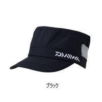 ≪'24年4月新商品！≫ ダイワ ハーフメッシュワークキャップ DC-6524 ブラック フリーサイズ