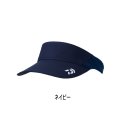 ≪'24年4月新商品！≫ ダイワ デザインメッシュサンバイザー DC-7124 ネイビー フリーサイズ