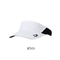 ≪'24年4月新商品！≫ ダイワ デザインメッシュサンバイザー DC-7124 ホワイト フリーサイズ