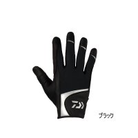 ≪'24年4月新商品！≫ ダイワ ソルトゲームグローブ DG-7124 ブラック Mサイズ