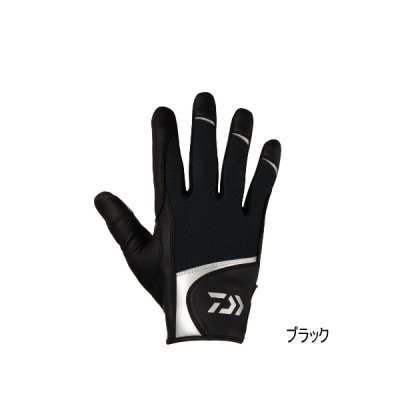画像1: ≪'24年4月新商品！≫ ダイワ ソルトゲームグローブ DG-7124 ブラック Mサイズ