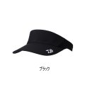 ≪'24年4月新商品！≫ ダイワ デザインメッシュサンバイザー DC-7124 ブラック フリーサイズ