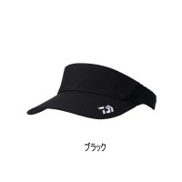 ≪'24年4月新商品！≫ ダイワ デザインメッシュサンバイザー DC-7124 ブラック フリーサイズ