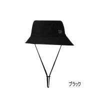 ≪'24年4月新商品！≫ ダイワ ストリームシェードハット DC-6824 ブラック フリーサイズ