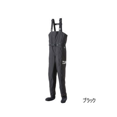 画像1: ≪'24年6月新商品！≫ ダイワ ソルトストッキングウェーダー SW-4002S-T ブラック Sサイズ