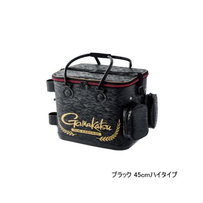 画像1: ≪'24年5月新商品！≫ がまかつ トーナメントバッカン GM-2606 ブラック 45cm ハイタイプ 160