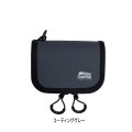 ≪'24年5月新商品！≫ アブガルシア スプーン アンド クランク ウォレット コーティンググレー 【返品不可】