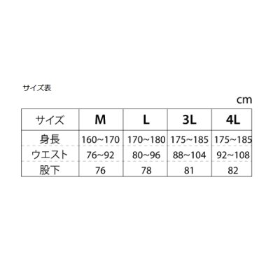 画像4: 釣武者 TM グレートマスタースーツ Lサイズ
