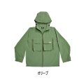 ≪'24年7月新商品！≫ アブガルシア ウォーターレジスタント フィッシングパーカー オリーブ Mサイズ 【返品不可】