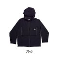 ≪'24年7月新商品！≫ アブガルシア ウォーターレジスタント フィッシングパーカー ブラック Mサイズ 【返品不可】