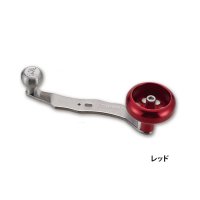 ≪パーツ≫ 釣武者 Ti ツリムシャ ハンドル レッド 【小型商品】