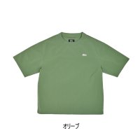 ≪'24年7月新商品！≫ アブガルシア ウォーターレジスタント フィッシングTシャツ オリーブ Mサイズ 【返品不可】