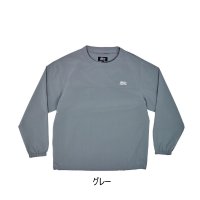 ≪'24年7月新商品！≫ アブガルシア ウォーターレジスタント フィッシングプルオーバー グレー Mサイズ 【返品不可】
