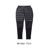 ≪'24年9月新商品！≫ シマノ ハイブリッド ダウンパンツ WP-052X ブラック Mサイズ [9月発売予定/ご予約受付中]