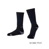 ≪'24年9月新商品！≫ シマノ ウールサポートソックス SC-050X ブラック Mサイズ [9月発売予定/ご予約受付中]