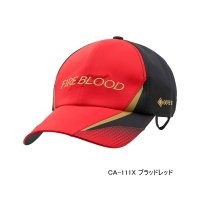 ≪'24年9月新商品！≫ シマノ リミテッド プロ ゴアテックス ヘッドグリップ レインキャップ CA-111X ブラッドレッド Sサイズ [9月発売予定/ご予約受付中]