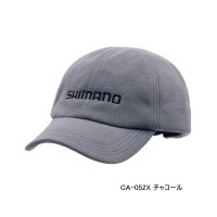 ≪'24年9月新商品！≫ シマノ ゴアテックス ウィンドストッパー フリースキャップ CA-052X チャコール Mサイズ [9月発売予定/ご予約受付中]
