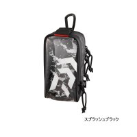 ≪'24年9月新商品！≫ ダイワ ターポリンポーチ MW(C) スプラッシュブラック