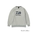 ≪'24年9月新商品！≫ ダイワ ダンロテック(R) スウェットクルーネック DE-8224 ヴィンテージグレー Mサイズ