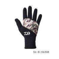 ≪'24年9月新商品！≫ ダイワ タイタニューム アルファ(TM) グローブ DG-7724W ウォーターマルチカモ Mサイズ