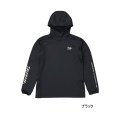 ≪'24年9月新商品！≫ ダイワ ストレッチフーディーシャツ DE-9224 ブラック WMサイズ