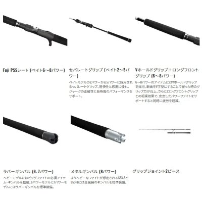 画像3: ≪'25年3月新商品！≫ シマノ '25 グラップラー タイプ J S60-2 〔仕舞寸法 132.6cm〕 【保証書付き】 [3月発売予定/ご予約受付中]