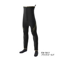 ≪'25年3月新商品！≫ シマノ リミテッド プロ フィットウェーダー 中丸 3.0 FW-561Y ブラックゴールド SBサイズ [3月発売予定/ご予約受付中]