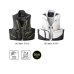 画像2: ≪'25年3月新商品！≫ シマノ リミテッド プロ 2WAYベスト VE-560Y ブラック 4XLサイズ [3月発売予定/ご予約受付中] (2)