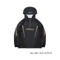 ≪'25年3月新商品！≫ シマノ リミテッド プロ ハーフジップフーディ SH-124Y リミテッドブラック 3XLサイズ [3月発売予定/ご予約受付中]