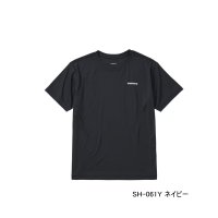 ≪'25年3月新商品！≫ シマノ サン プロテクション Tシャツ ショートスリーブ SH-061Y ネイビー Sサイズ [3月発売予定/ご予約受付中]