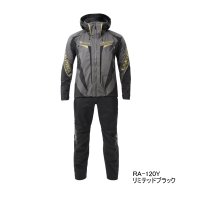 ≪'25年3月新商品！≫ シマノ リミテッド プロ ゴアテックス レインスーツ RA-120Y リミテッドブラック Lサイズ [3月発売予定/ご予約受付中]