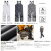 画像2: ≪'25年4月新商品！≫ シマノ ULイージーケア ビブ 05 RA-041Y チャコール Lサイズ [4月発売予定/ご予約受付中] (2)